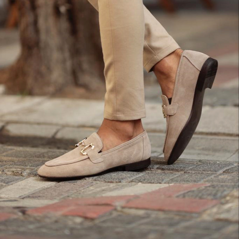 Cooper | Men's Suede Horsebit Loafers