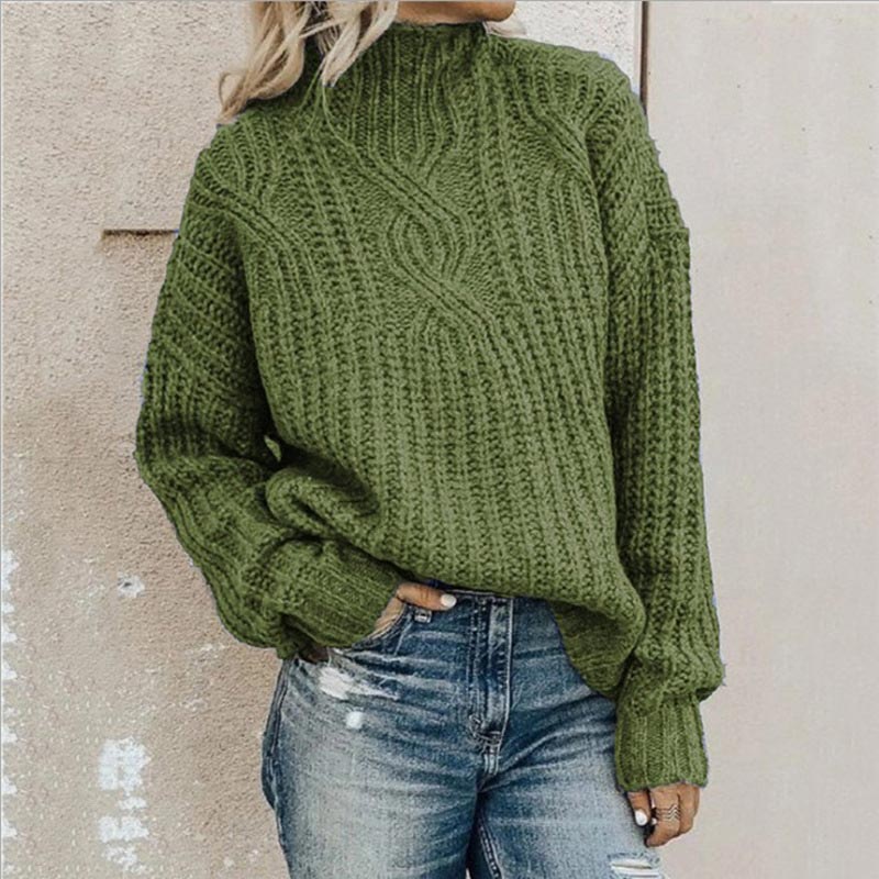 Cozy Cable Knit Sweater for Women