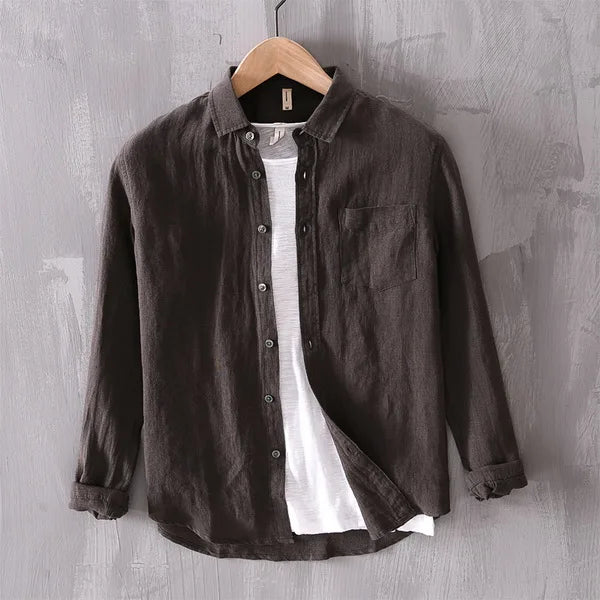 Dylan | Men's Stylish Breathable Linen Casual Shirt