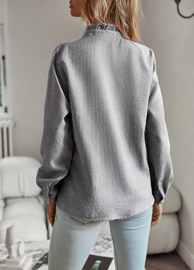 Lisbeth | Classic Long Sleeve Blouse