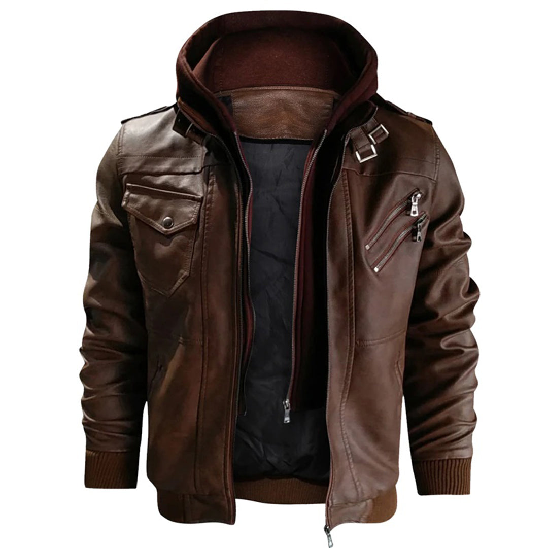Adam - Men's Leather Jacket