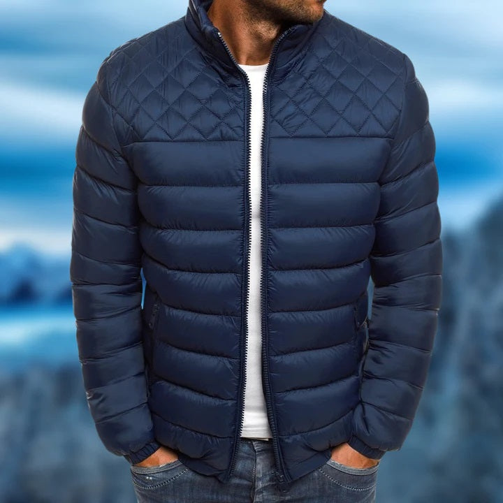 Henry - Wind and waterproof quilted jacket for men
