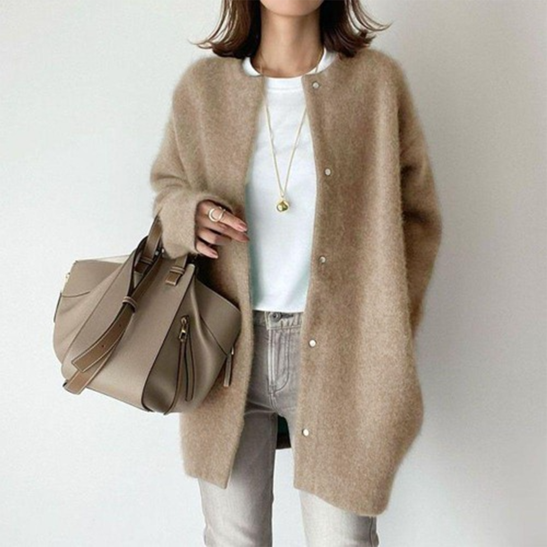 Stella | Refined Knit Look Jacket