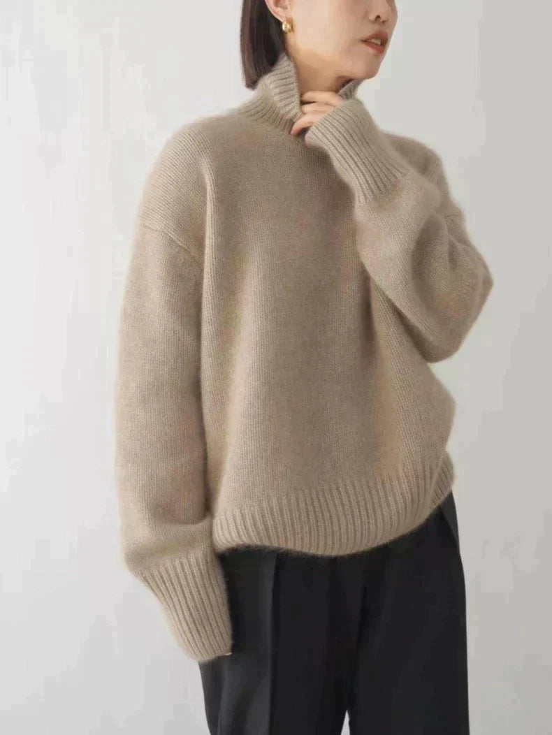 Women's Premium Turtleneck Sweater