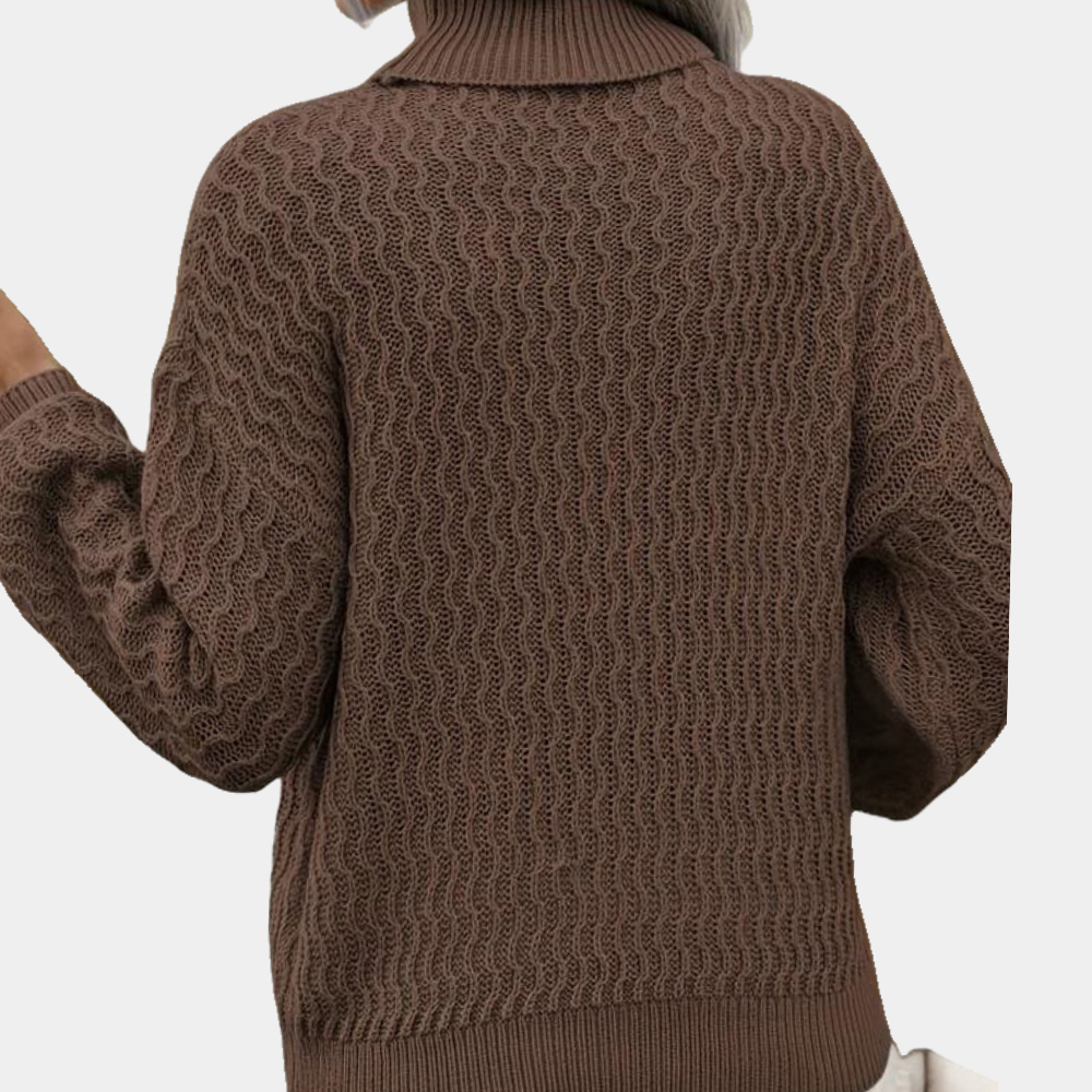 Daisy | Timeless Knit Turtleneck Pullover