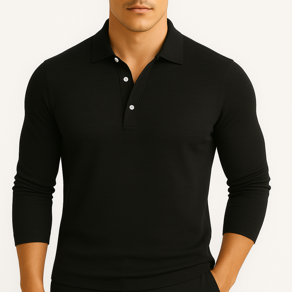 Slim Lapel Polo Shirt