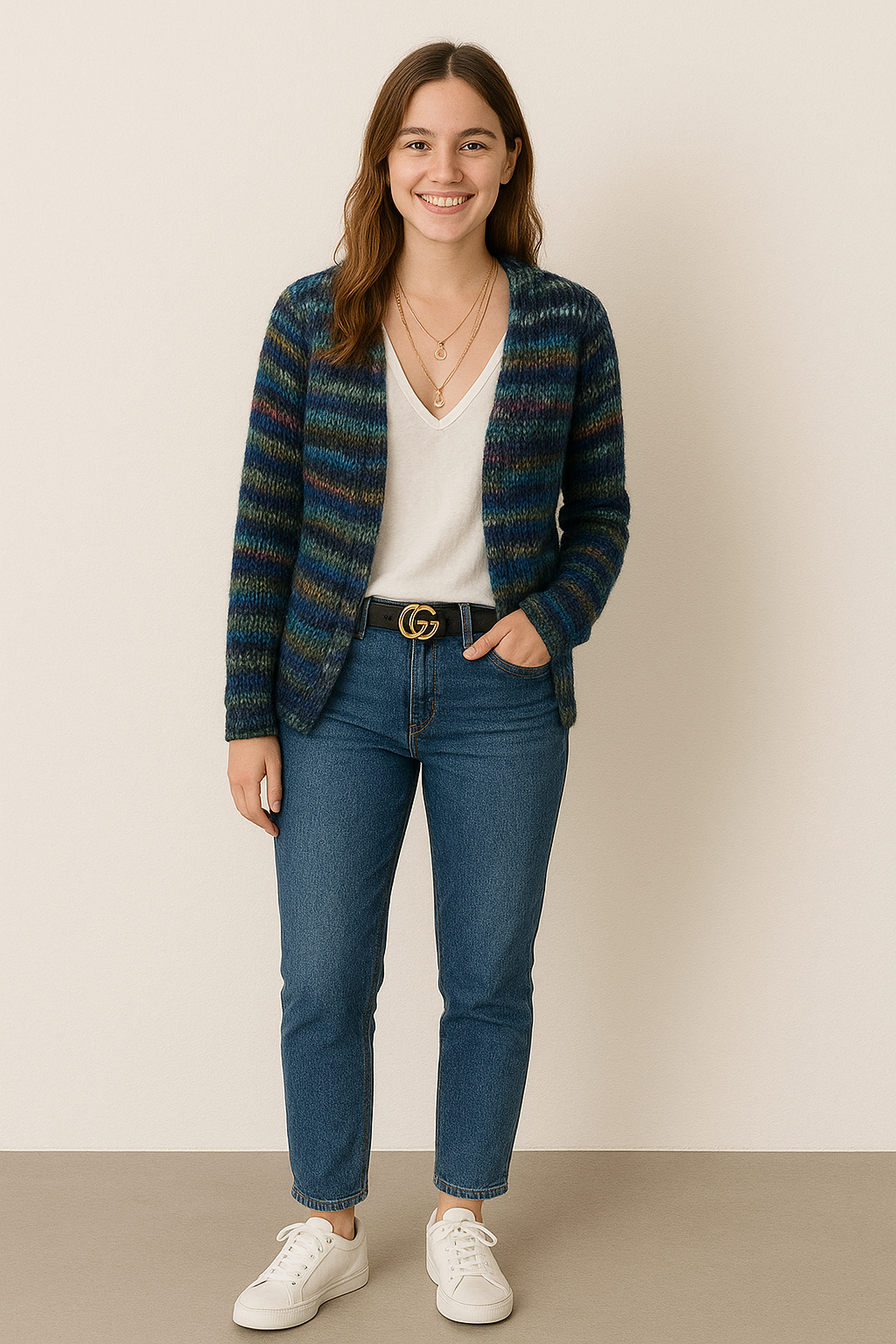 Mette | Open Front Knit Cardigan