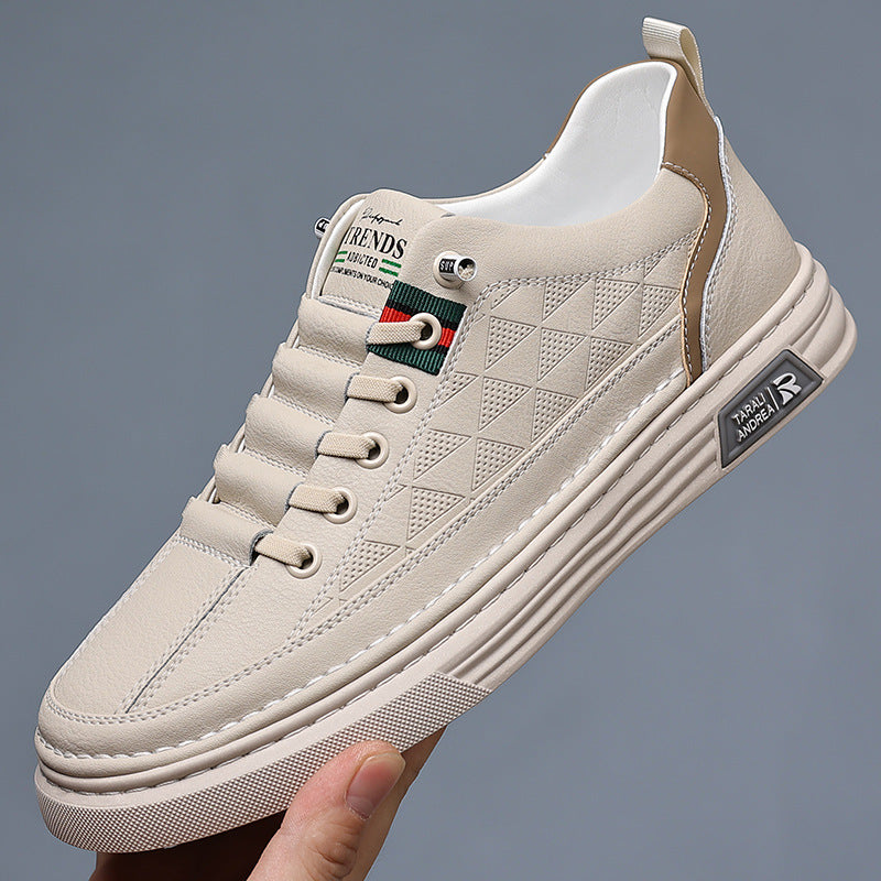 Hunter | Men's Leather Sneakers Casual Footwear