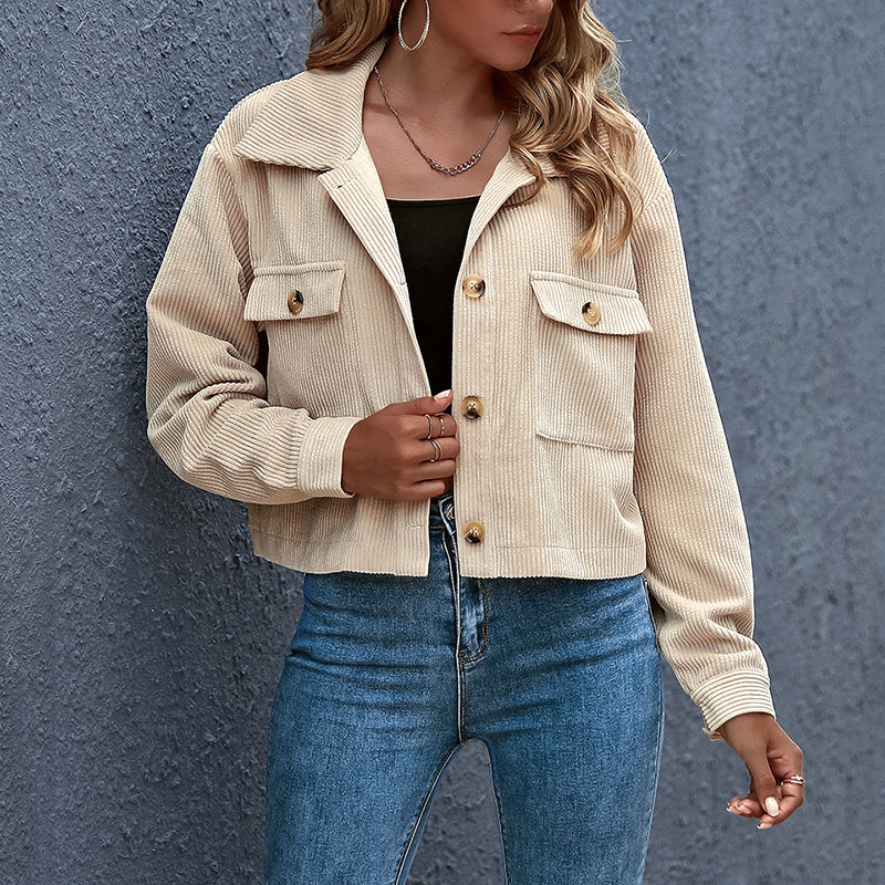 Nomiki | Corduroy Collar Jacket