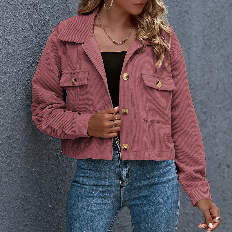 Nomiki | Corduroy Collar Jacket