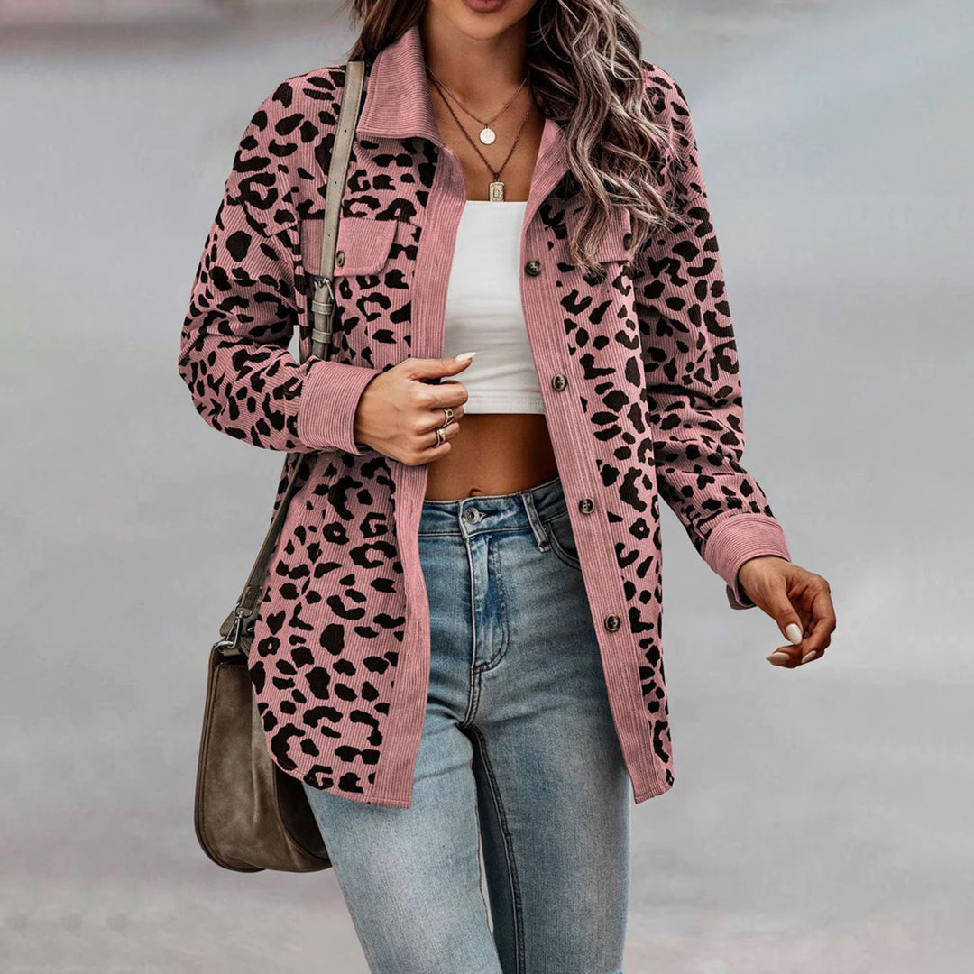 Bailee | Leopard Print Women’s Jacket