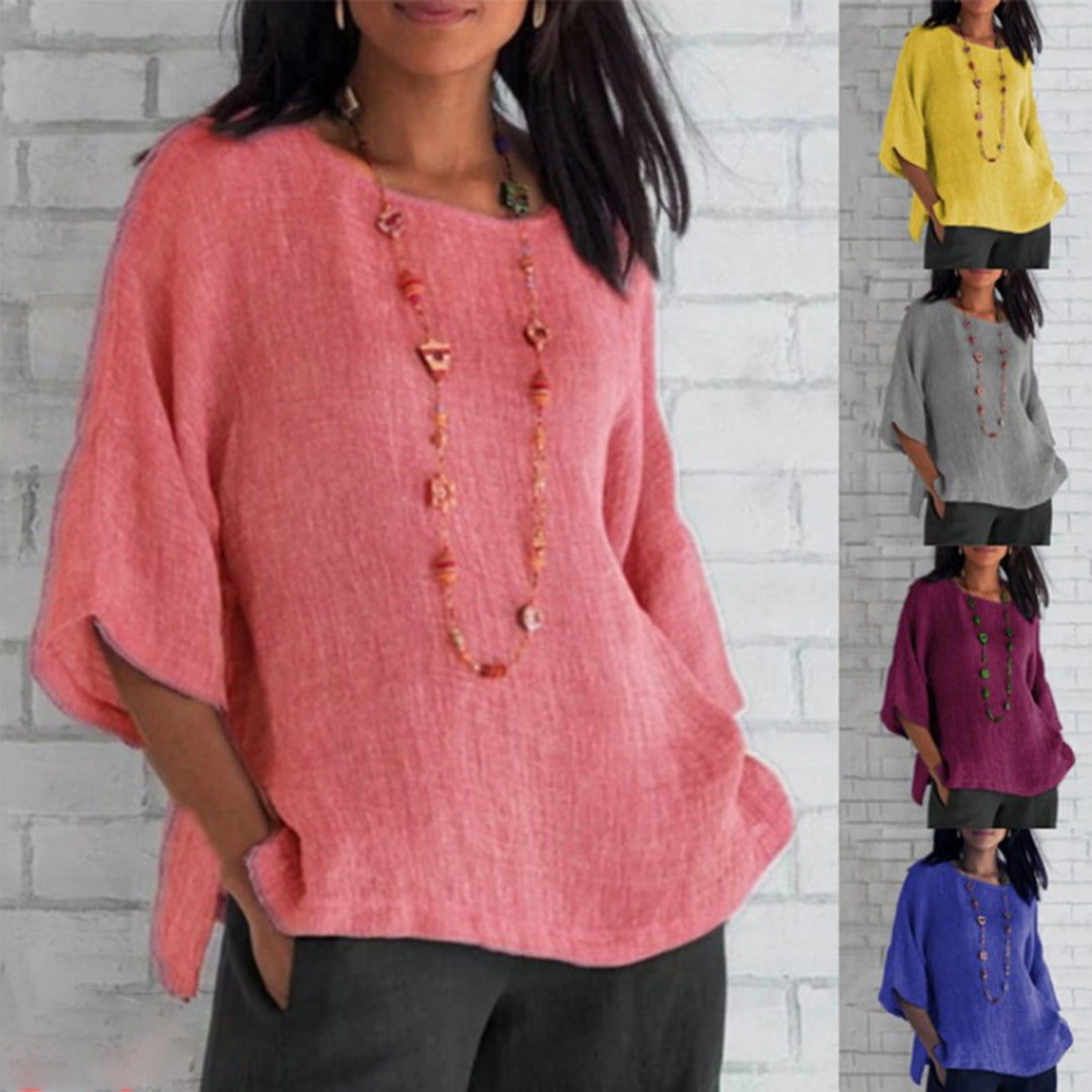 Charlotte | Casual Linen Summer Top