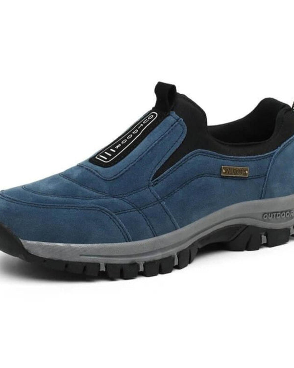 Hard-wearing Outdoor Safety Shoes with Reinforced Toe Caps