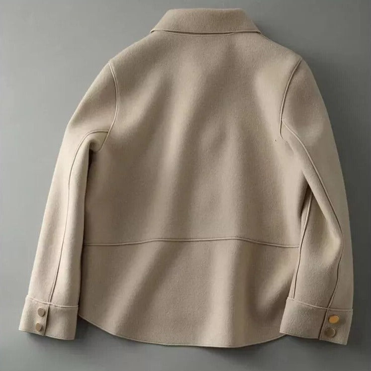 Doris | Cropped Zip Casual Jacket