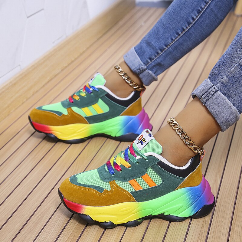 Clio | Orthopedic Rainbow Comfort Shoes