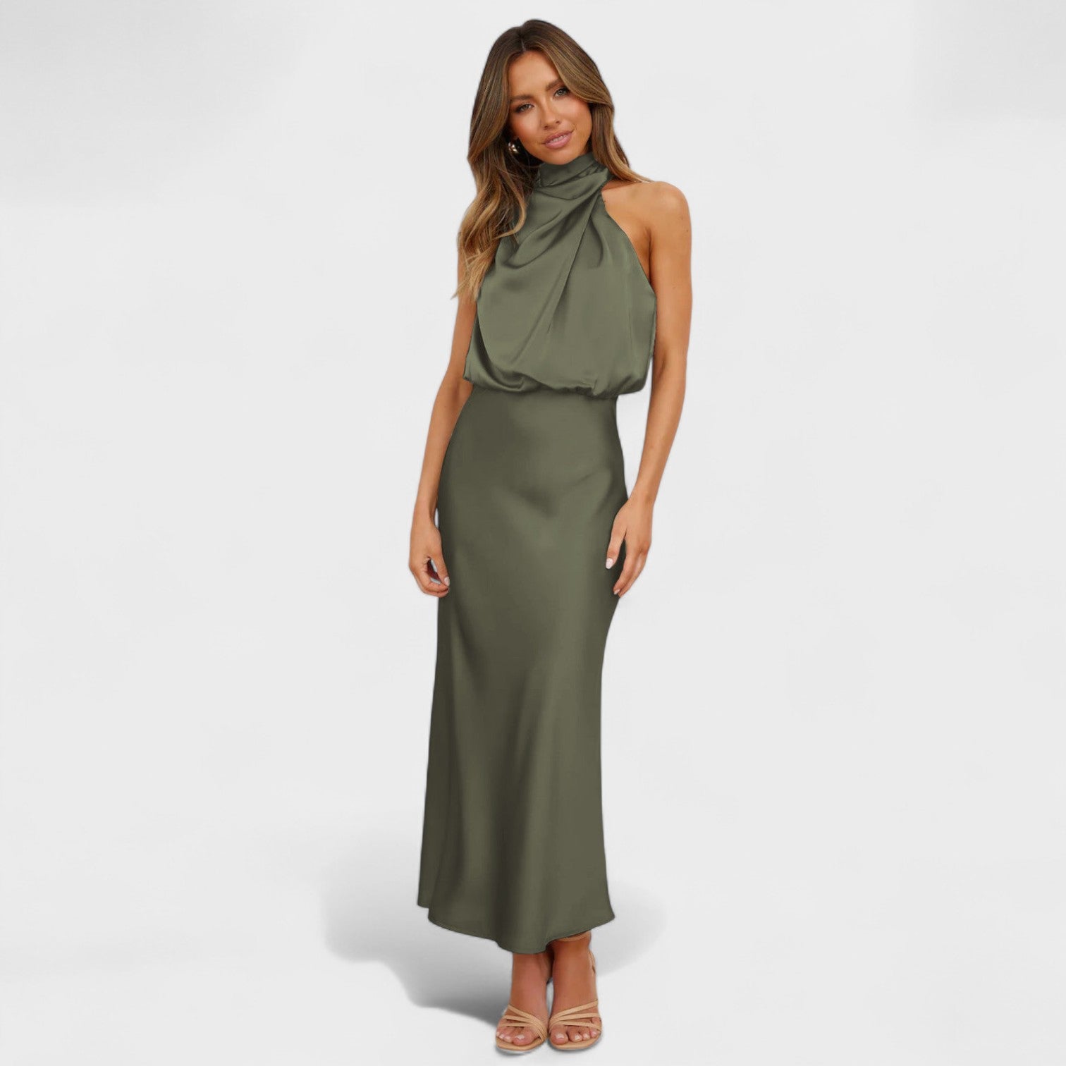 Cocktail Dress in Satin for Special Occasions