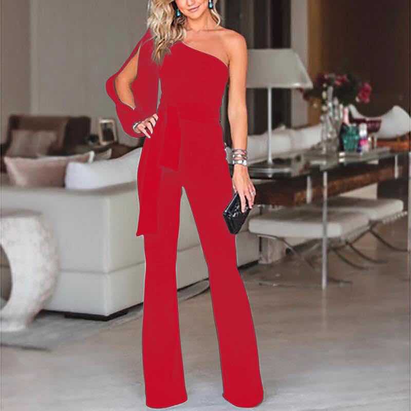 Tara | Summer Jumpsuit with Flared Pants
