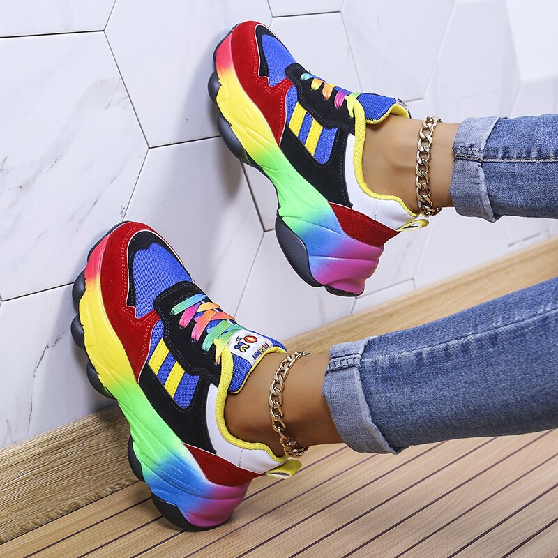 Clio | Orthopedic Rainbow Comfort Shoes