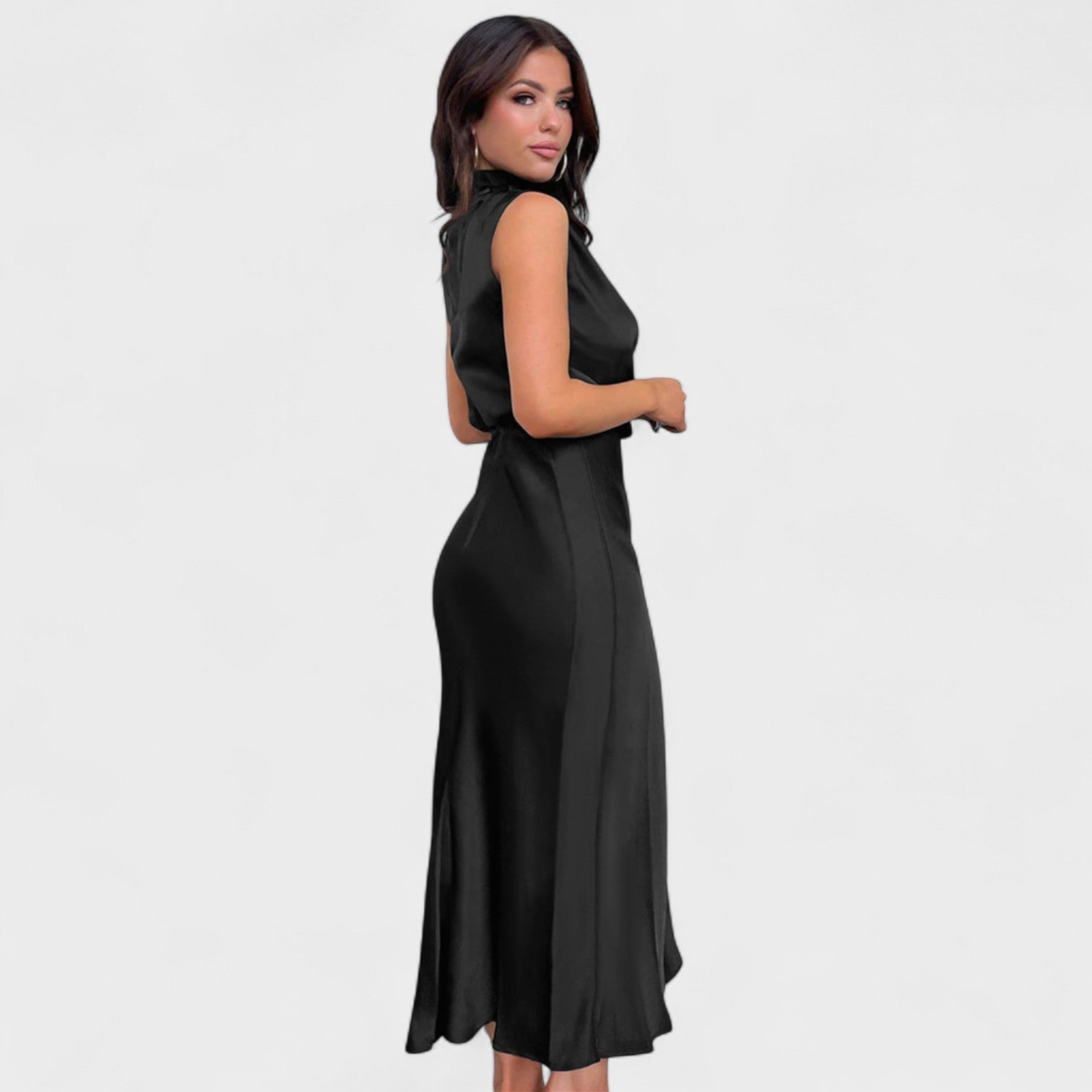 Cocktail Dress in Satin for Special Occasions