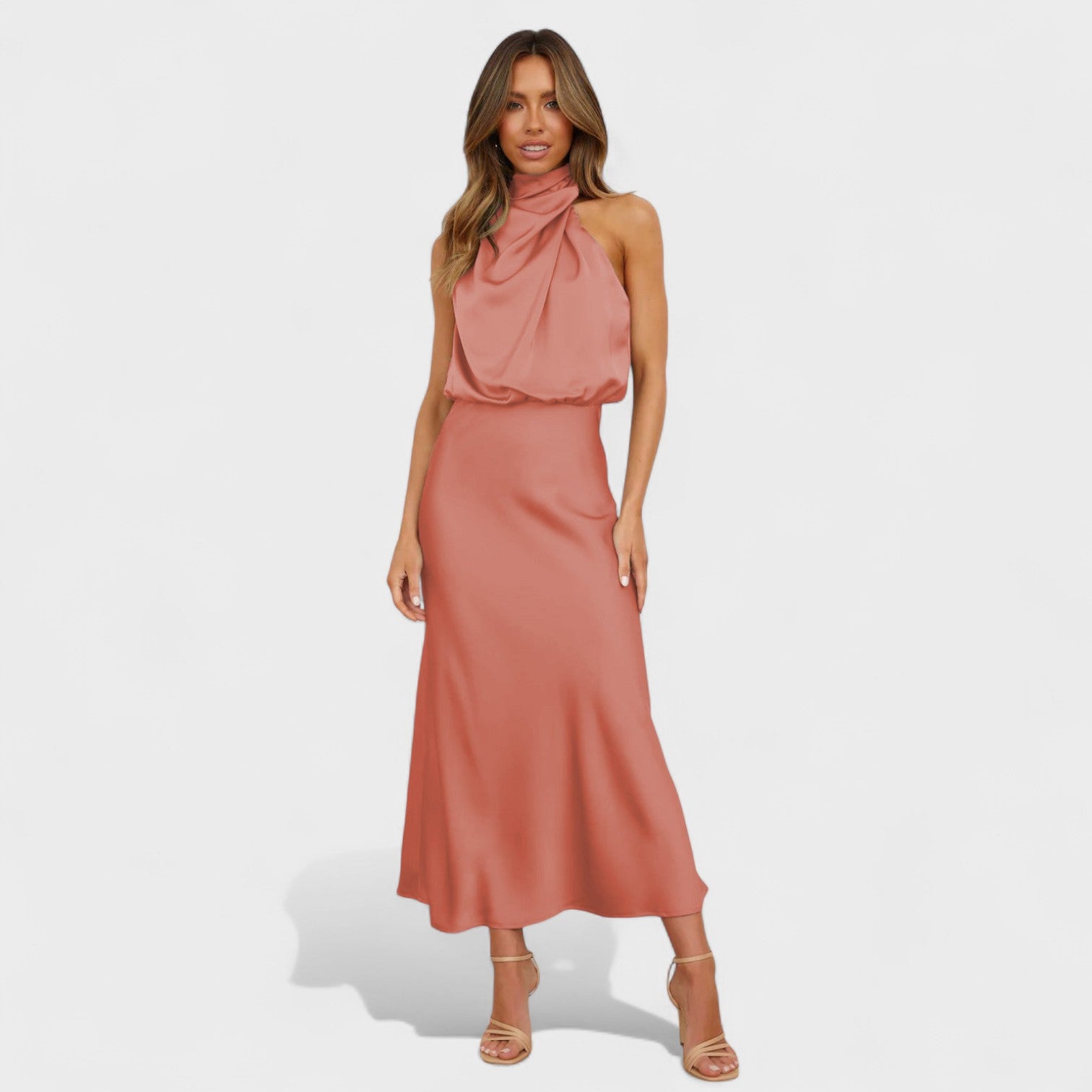 Cocktail Dress in Satin for Special Occasions
