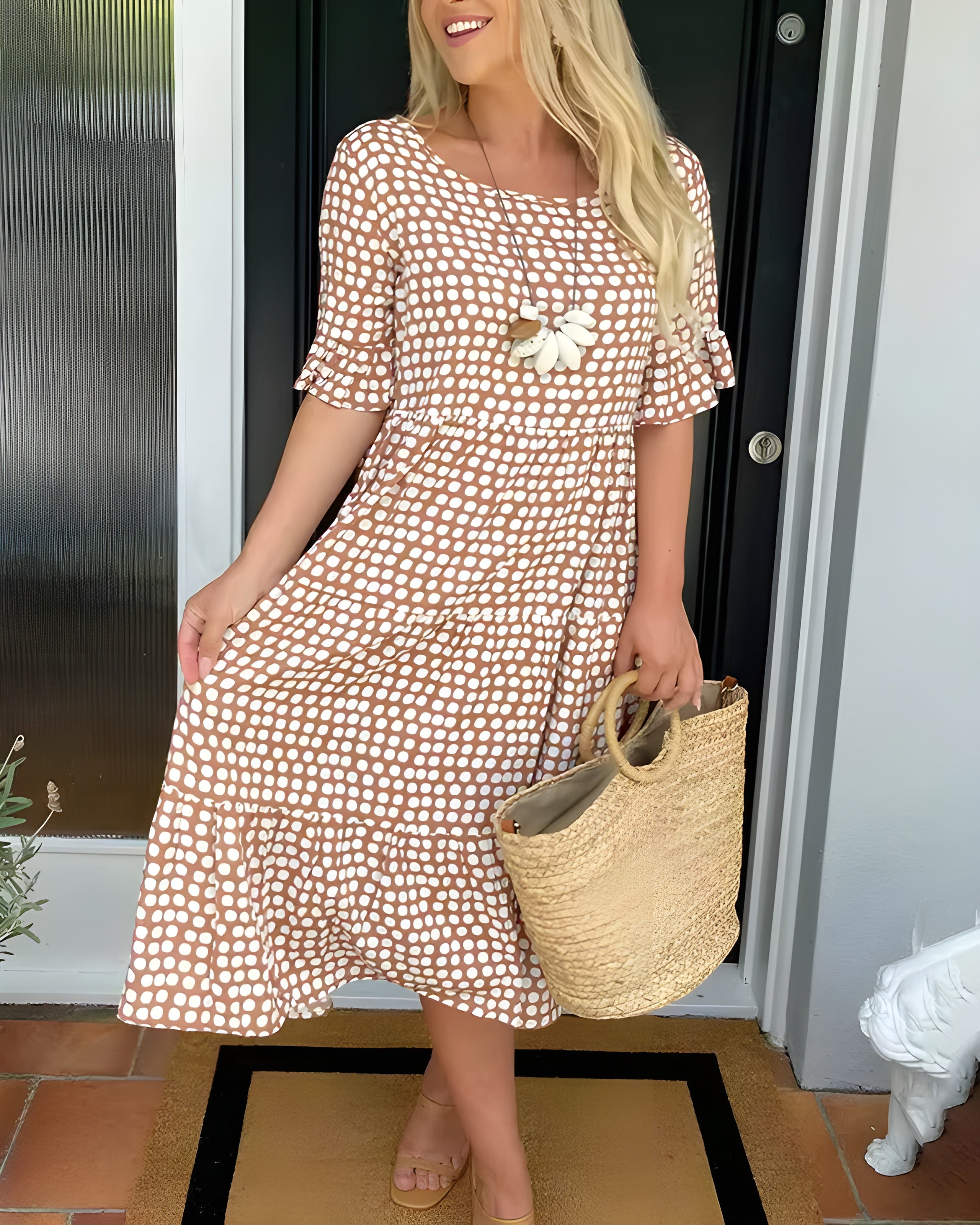 Floral Spring Dress for Women