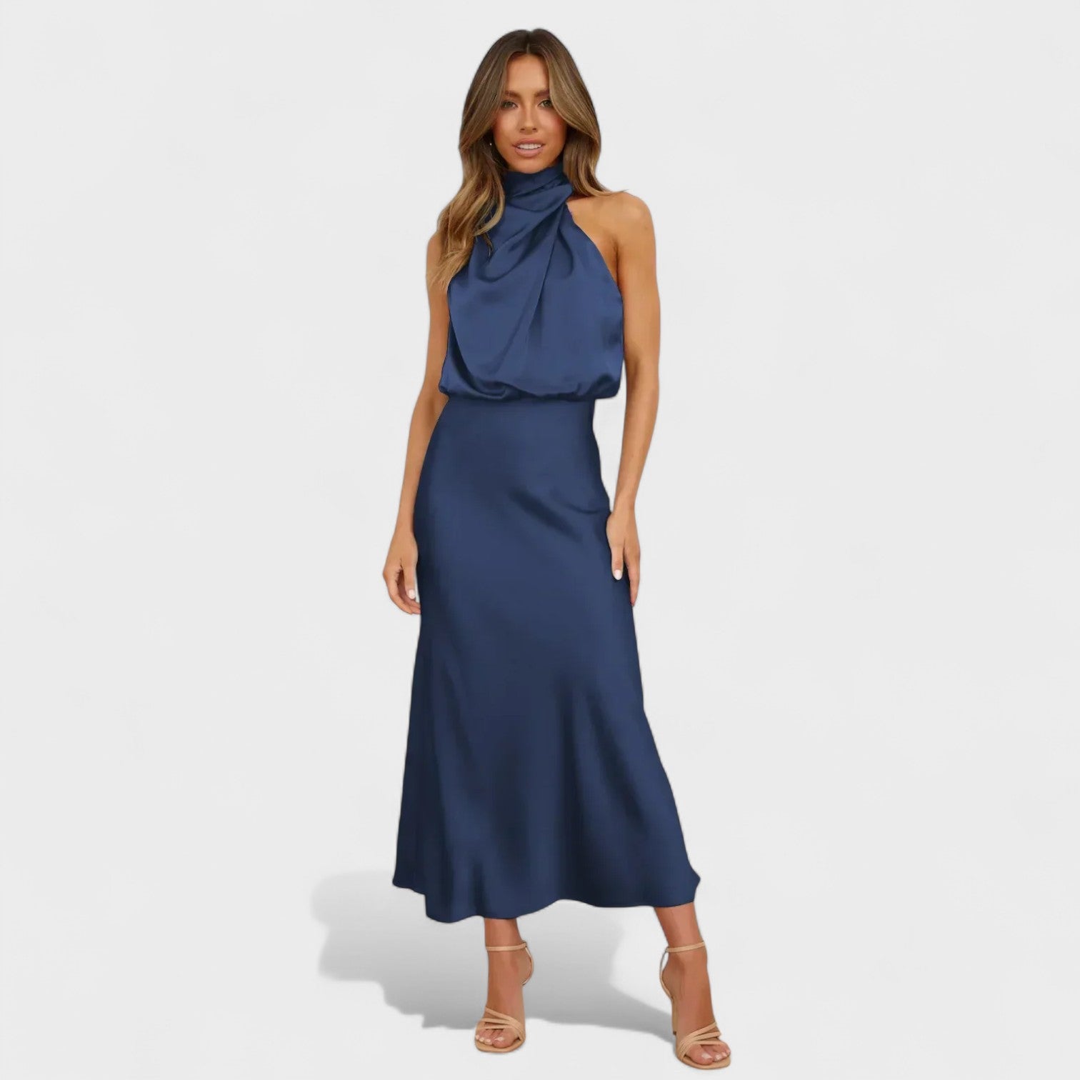 Cocktail Dress in Satin for Special Occasions