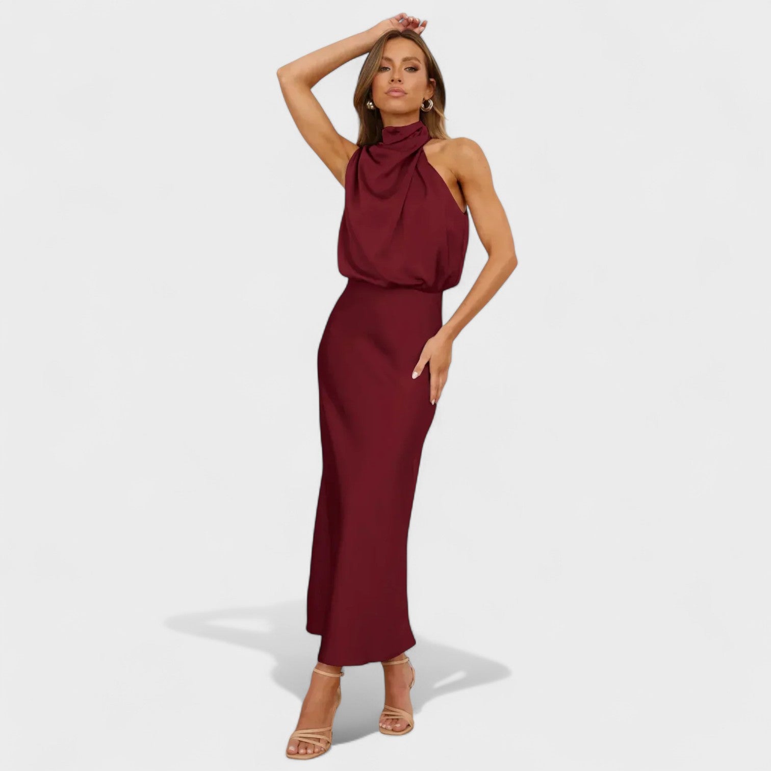Cocktail Dress in Satin for Special Occasions