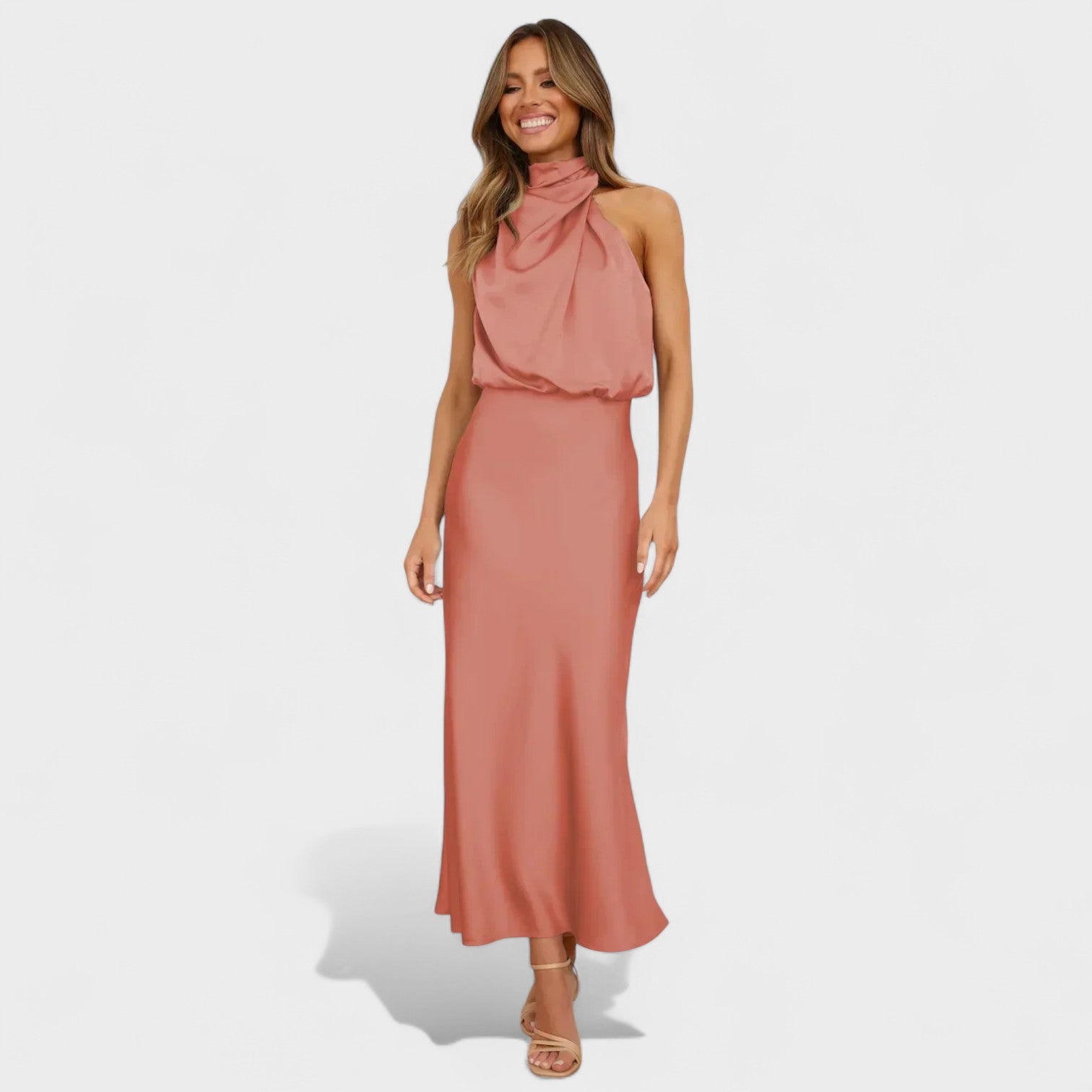 Cocktail Dress in Satin for Special Occasions