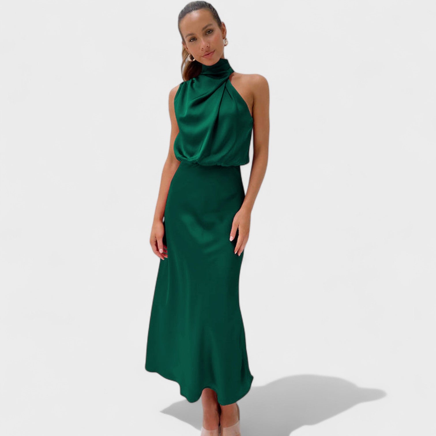 Cocktail Dress in Satin for Special Occasions