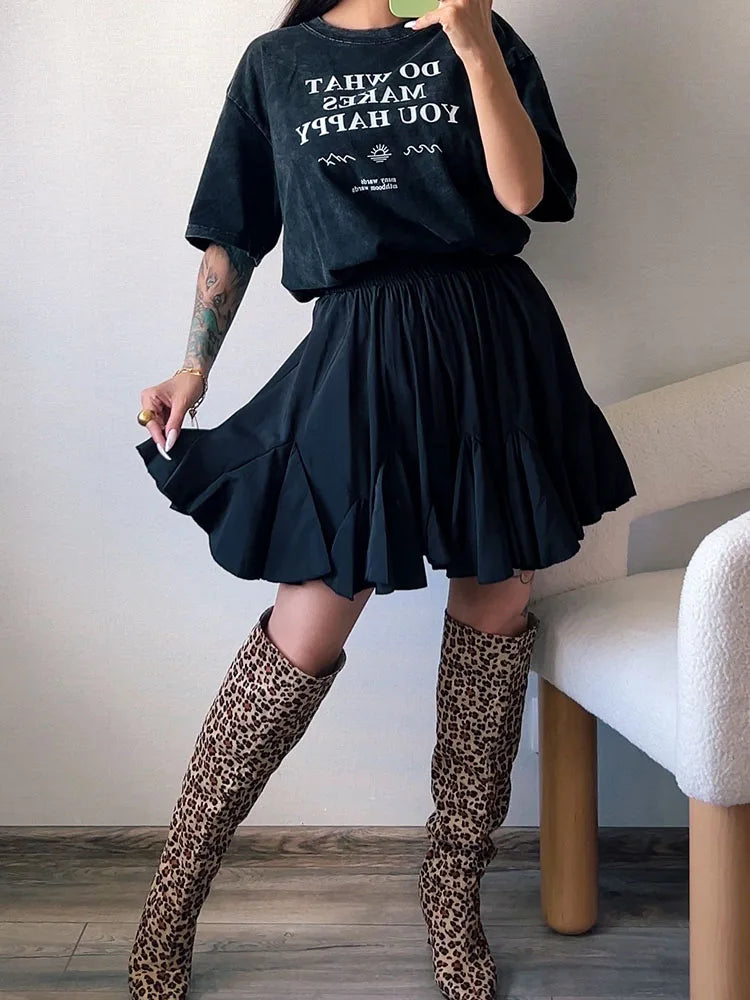 MADELINE | Chic Sophisticated Ruffled Skirt