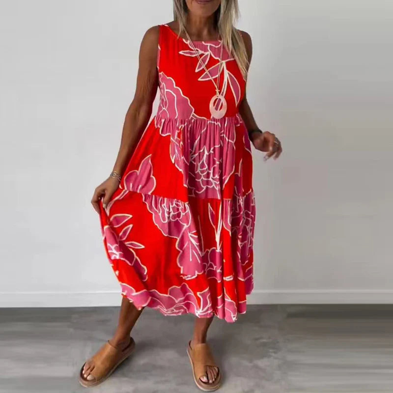 Charlotte | Long Sleeveless Dress for Elegant Occasions