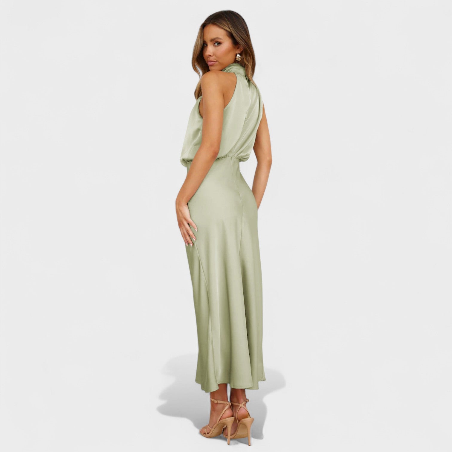 Cocktail Dress in Satin for Special Occasions