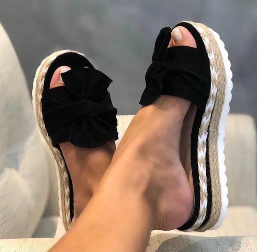 Ava | Elegant Women's Orthopedic Sandals with Bow
