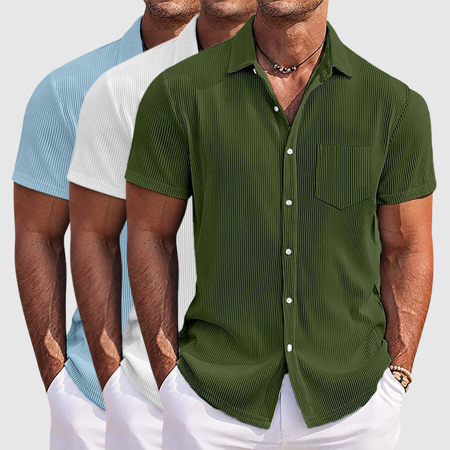 Flynn | Men's Striped Casual Shirt
