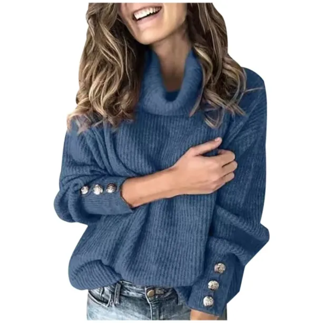 Sienna | Soft Ribbed Turtleneck Sweater