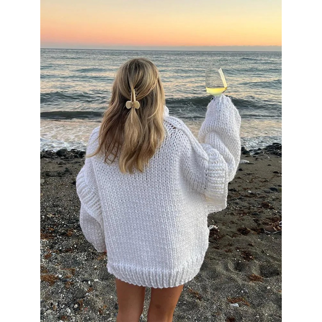 Ava | Modern Knit Turtleneck Sweater