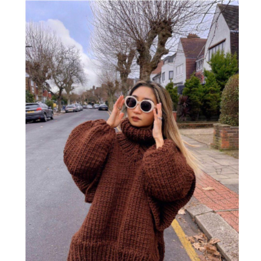 Ava | Modern Knit Turtleneck Sweater