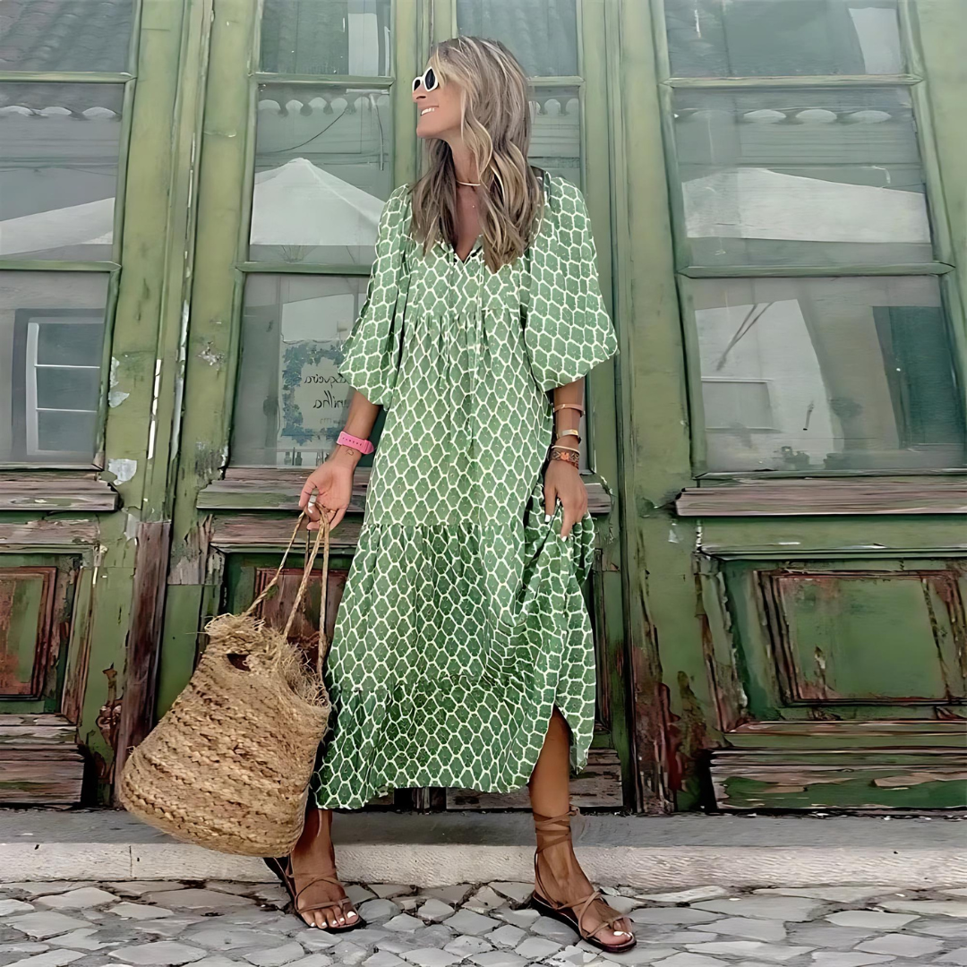 Charlotte | Lightweight Floral Dress for Sunny Days