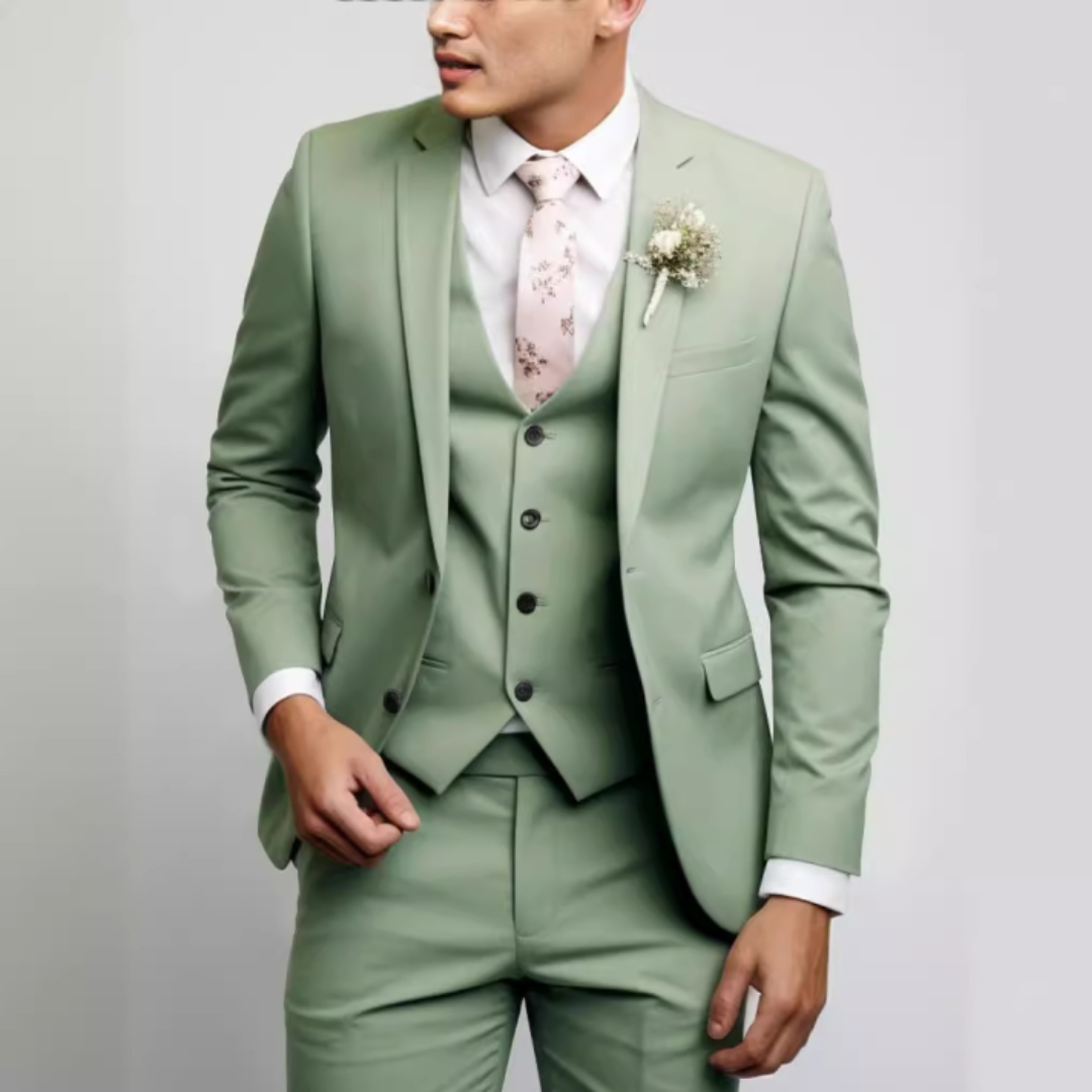 James | Men's Slim Fit Formal Suit Set