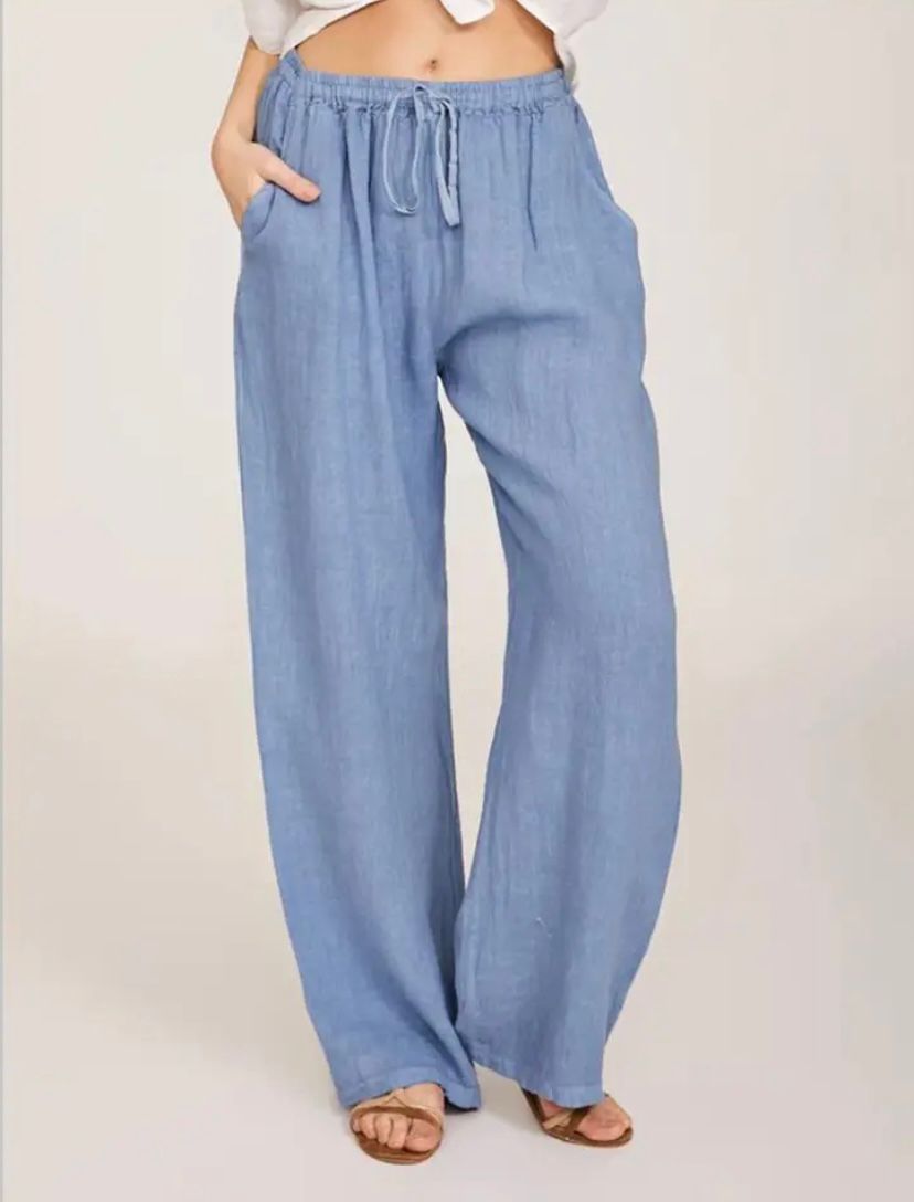 Ruby | Lightweight Linen Pants for Women