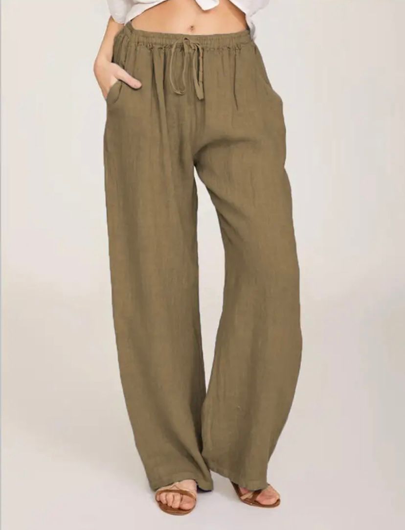 Ruby | Lightweight Linen Pants for Women
