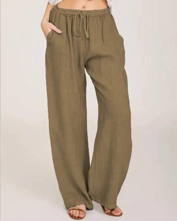 Ruby | Lightweight Linen Pants for Women