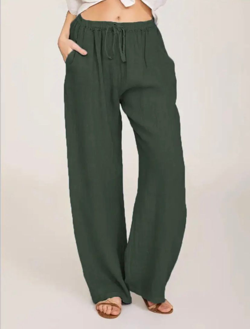 Ruby | Lightweight Linen Pants for Women