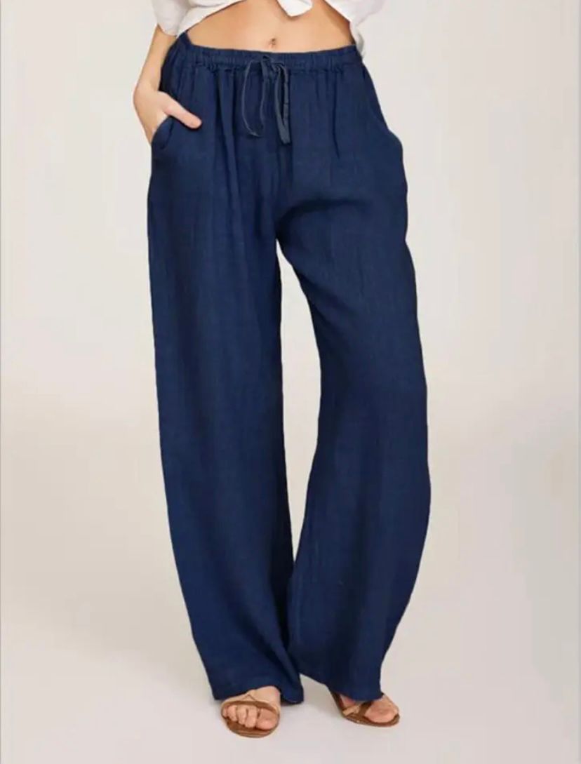 Ruby | Lightweight Linen Pants for Women