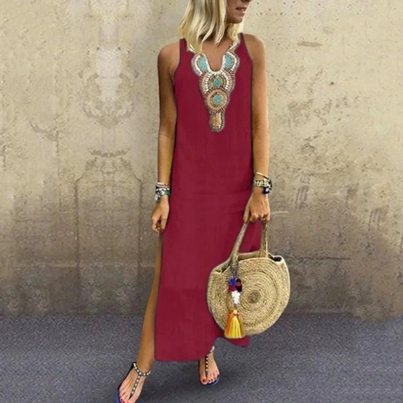 Mia | Bohemian Style Dress with Unique Flair
