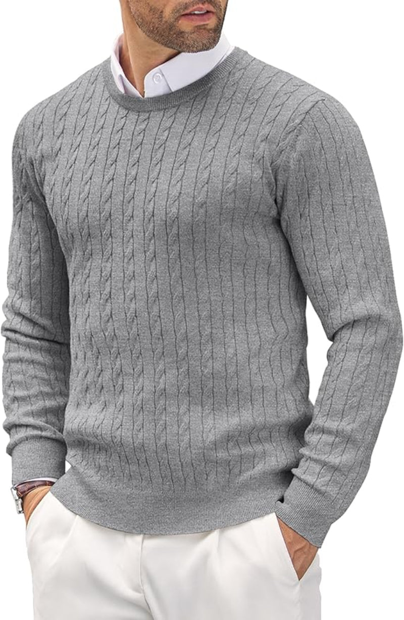 Men's Slim Fit Crewneck Sweater