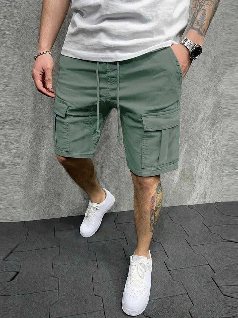 Calvin | Versatile Men's Cargo Shorts Spring/Summer
