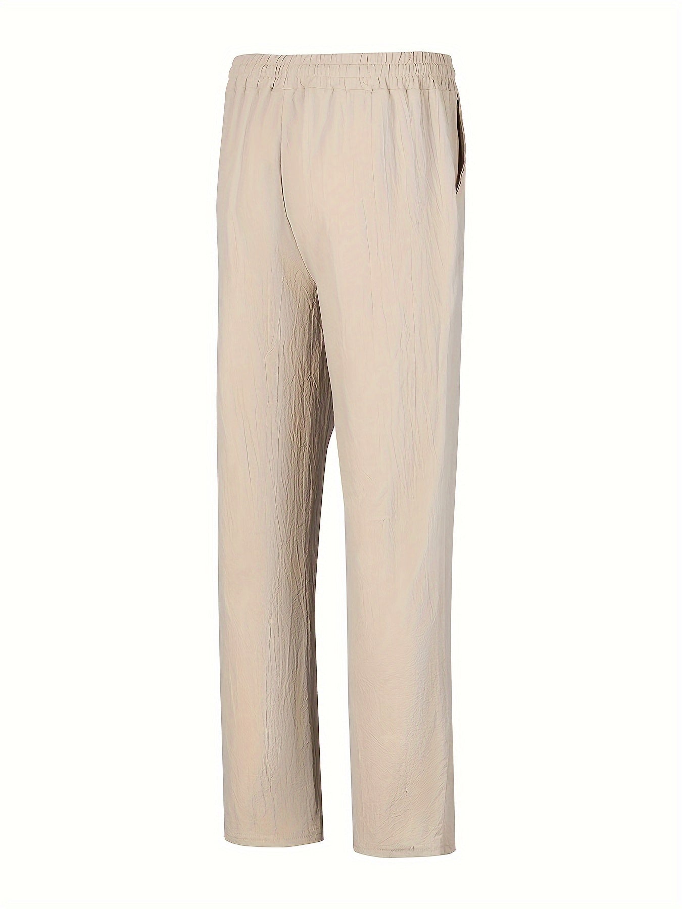 Non-Stretch Drawstring Pants for Comfort and Style