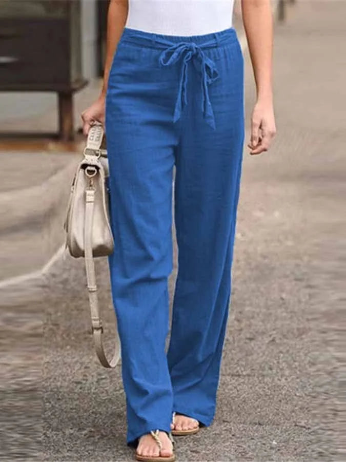 Zara | Casual Linen Pants for Women