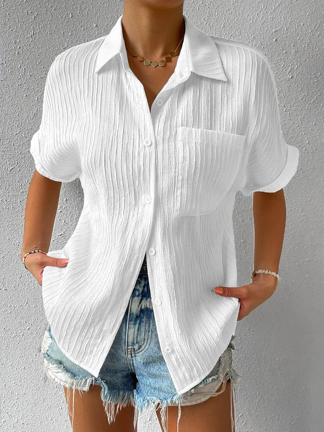 Zara | Women's Stylish Short Sleeve Top